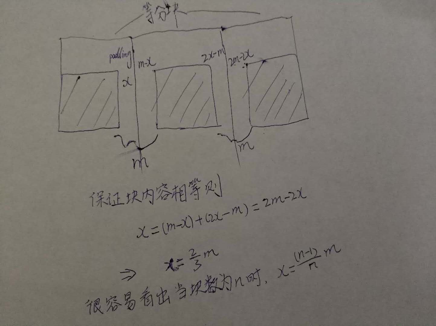 padding计算